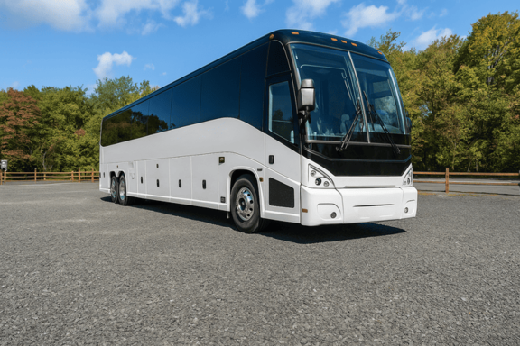 Charter Bus Rental Doral 56 Passenger Charter Bus